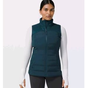 LULULEMON Down for it all Vest submarine size 10